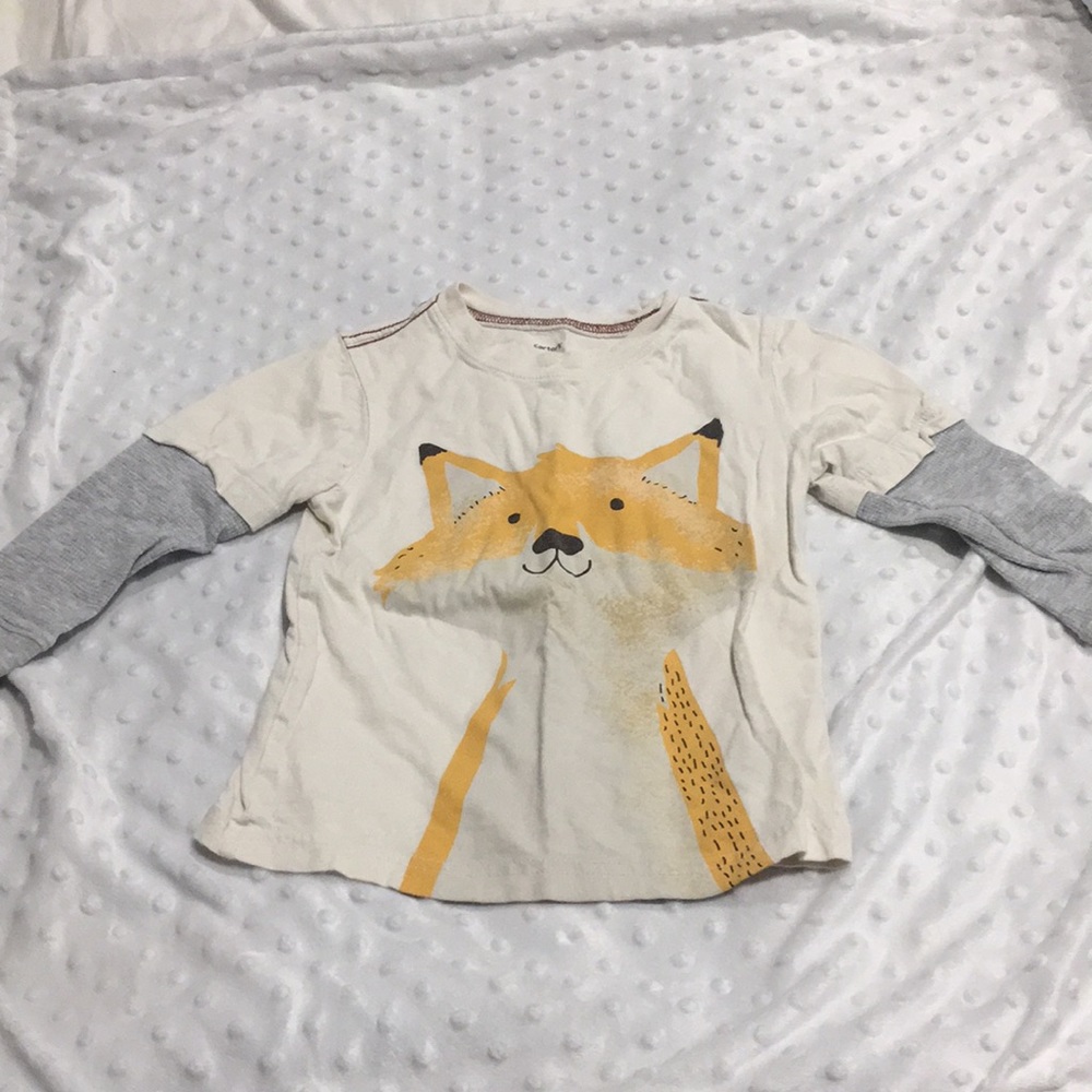 Carters 3T Fox Shirt